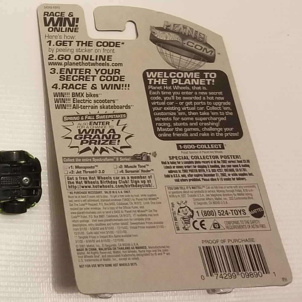 EUC 2000 Hot Wheels Monoposto, w some original packaging - Picture 4 of 5